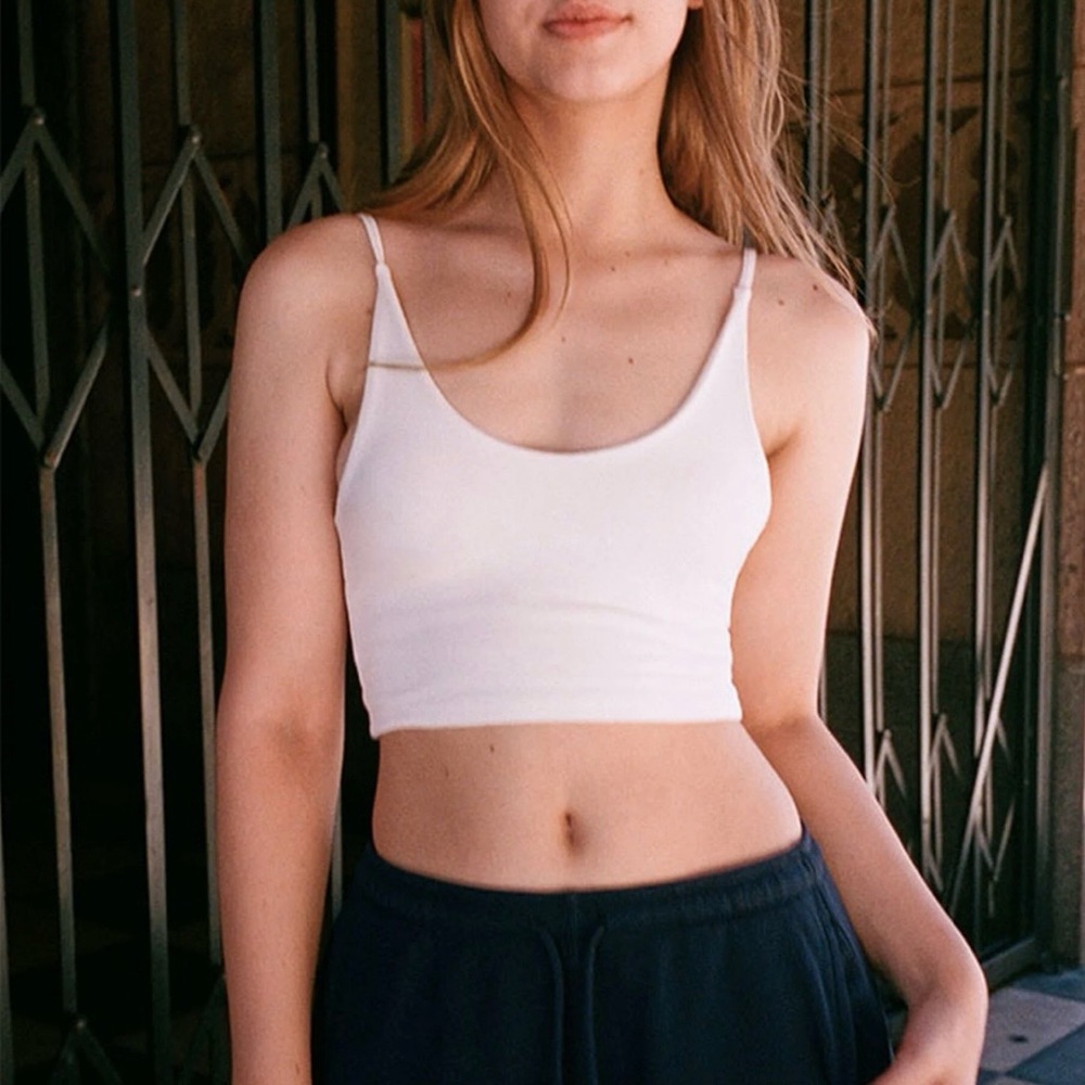 Brandy Melville | NWOT White Alexis Tank Top